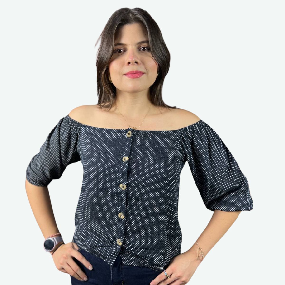 Isabella Moda Blusa de Mujer IM 322 - Imagen 4