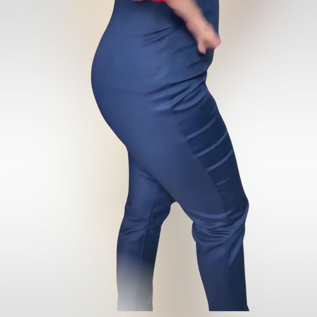 Pantalón de Mujer Isabella Moda Tiro Alto - Imagen 3