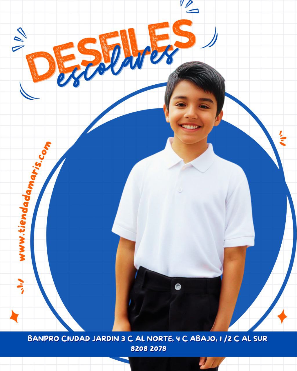 Camisa Blanca Estilo Polo